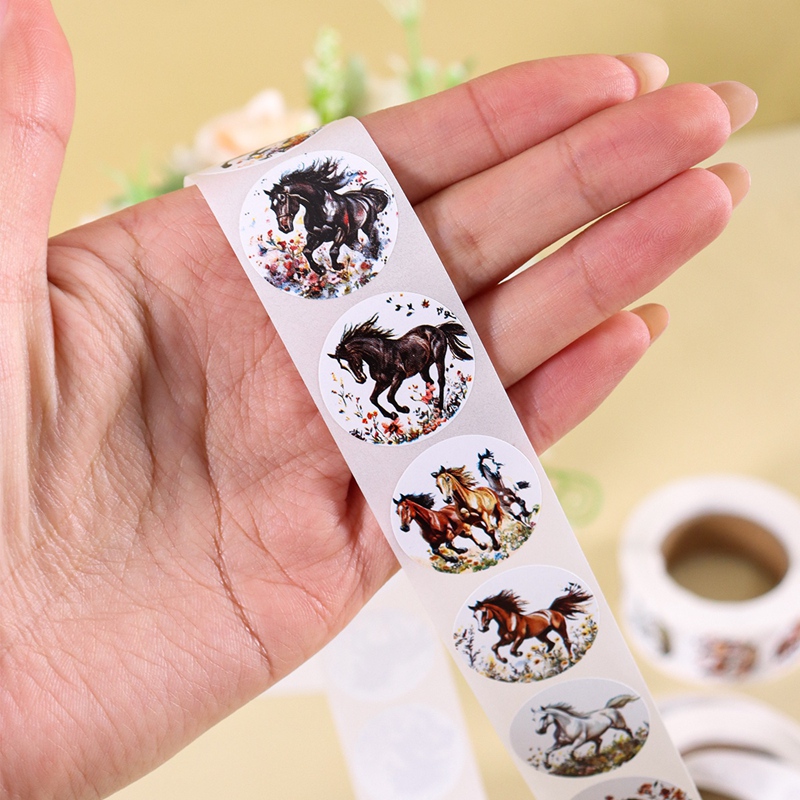 500pcs/Roll Horse Flower Stick - Art Craft Items recensie en prijs