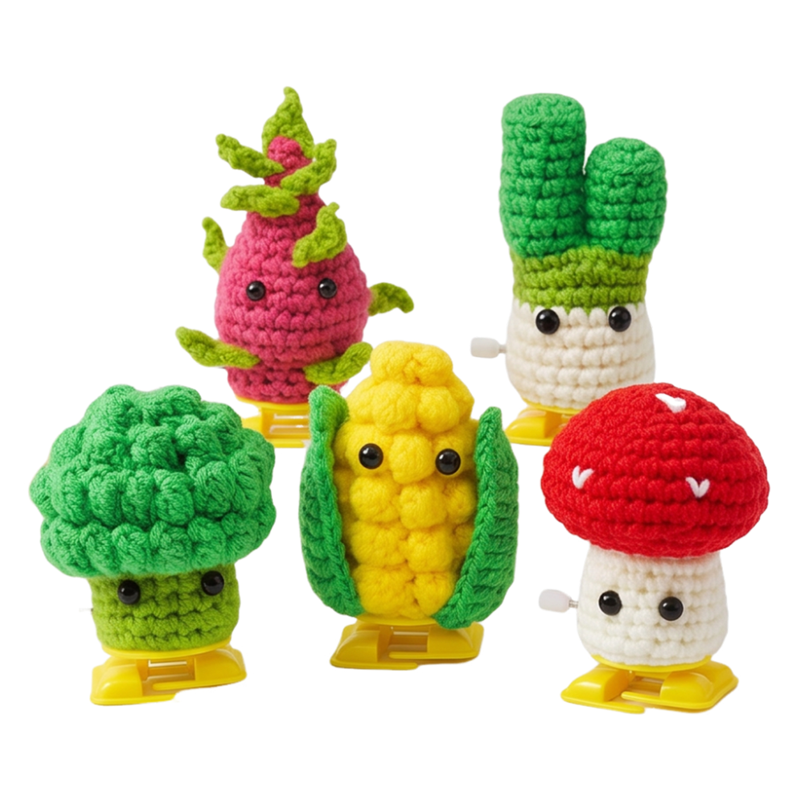 5Pcs Vegetable DIY Crochet Sta - Art Craft Vegetables recensie en prijs
