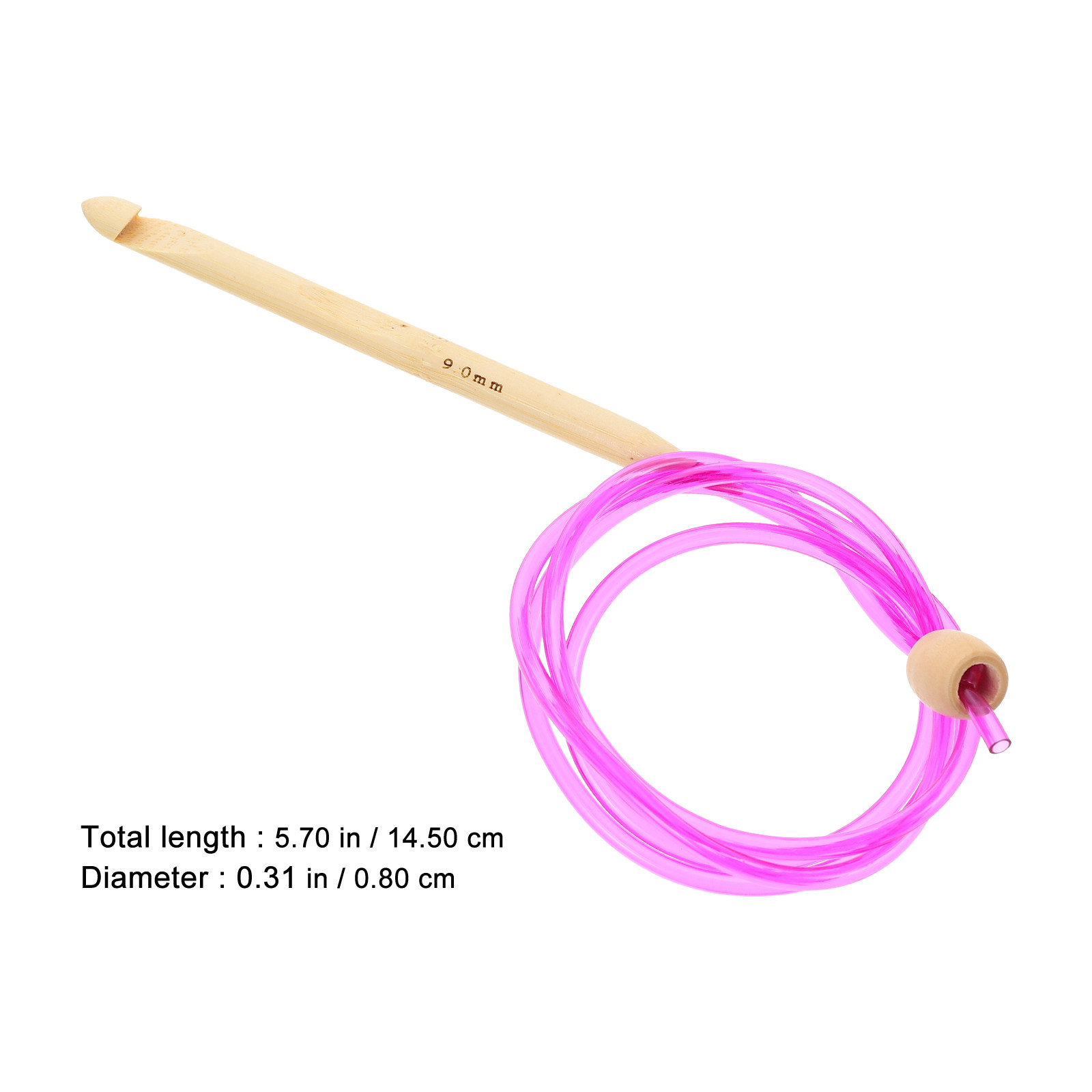 12Pcs Premium Rubber Wood Afgh - Crochet Hook Set recensie en prijs
