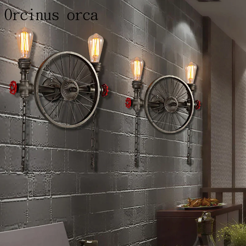 Water pipe wall lamp, American - Art Craft Restaurant recensie en prijs