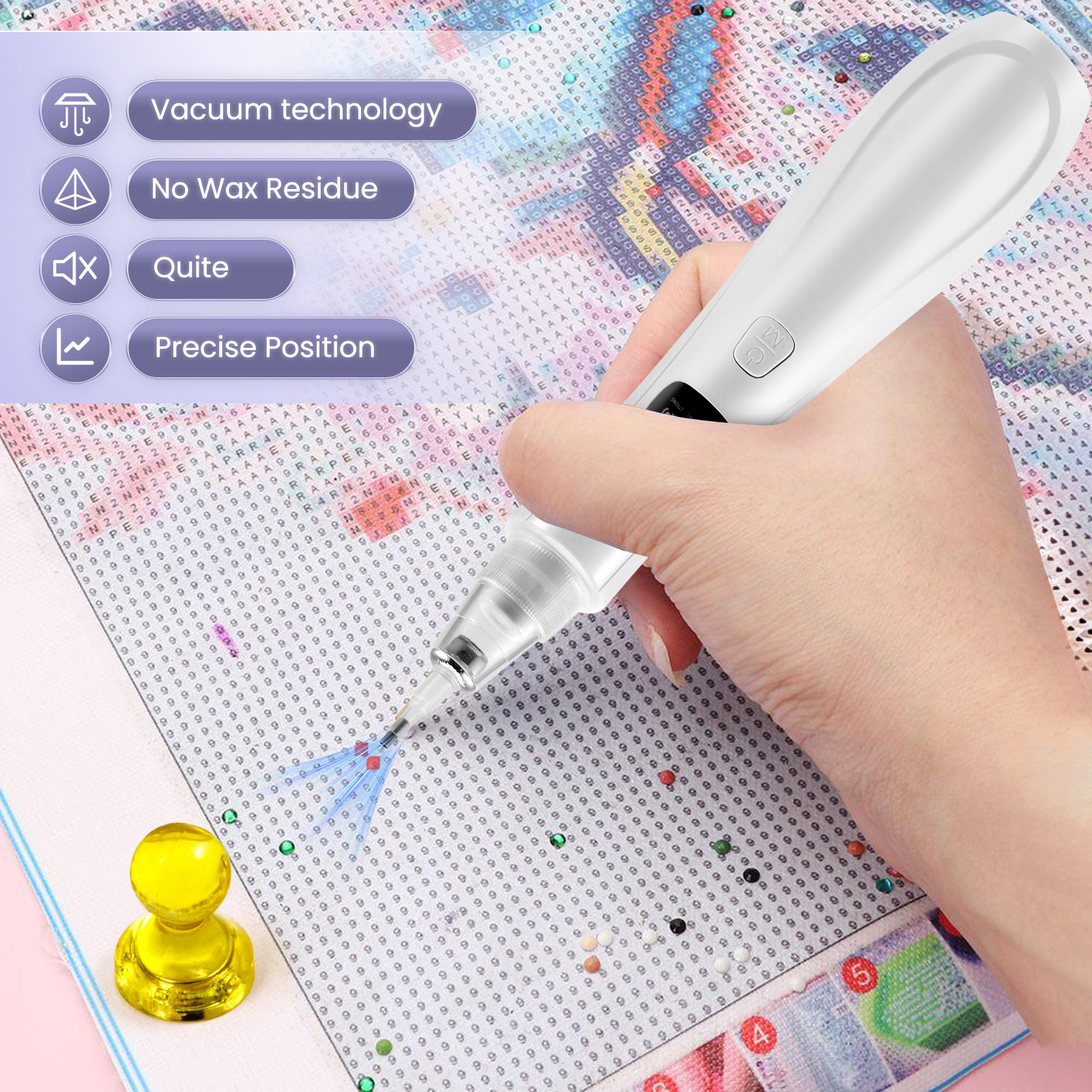 Electric Diamond Painting Pens - Diamond Painting Kit recensie en prijs