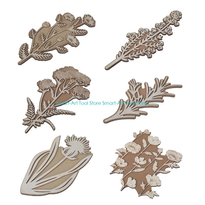 E1PB Plant Stamp Flower Stamp  - Art Craft Description recensie en prijs