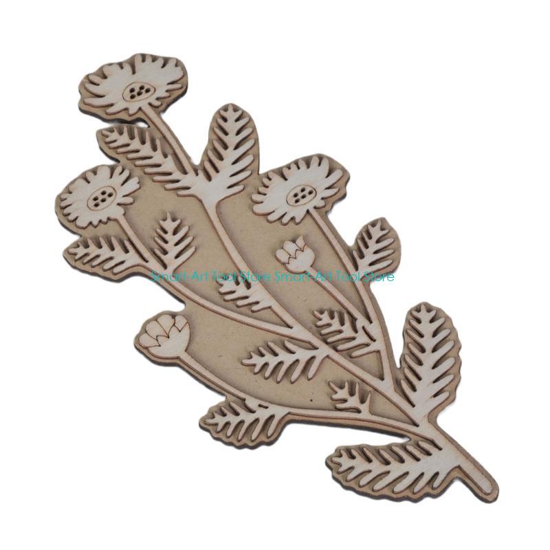 E1PB Plant Stamp Flower Stamp  - Art Craft Description recensie en prijs