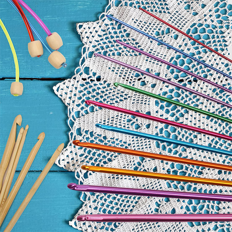 11Pcs/pack Colorful Iron 27cm  - Crochet Hook Set recensie en prijs