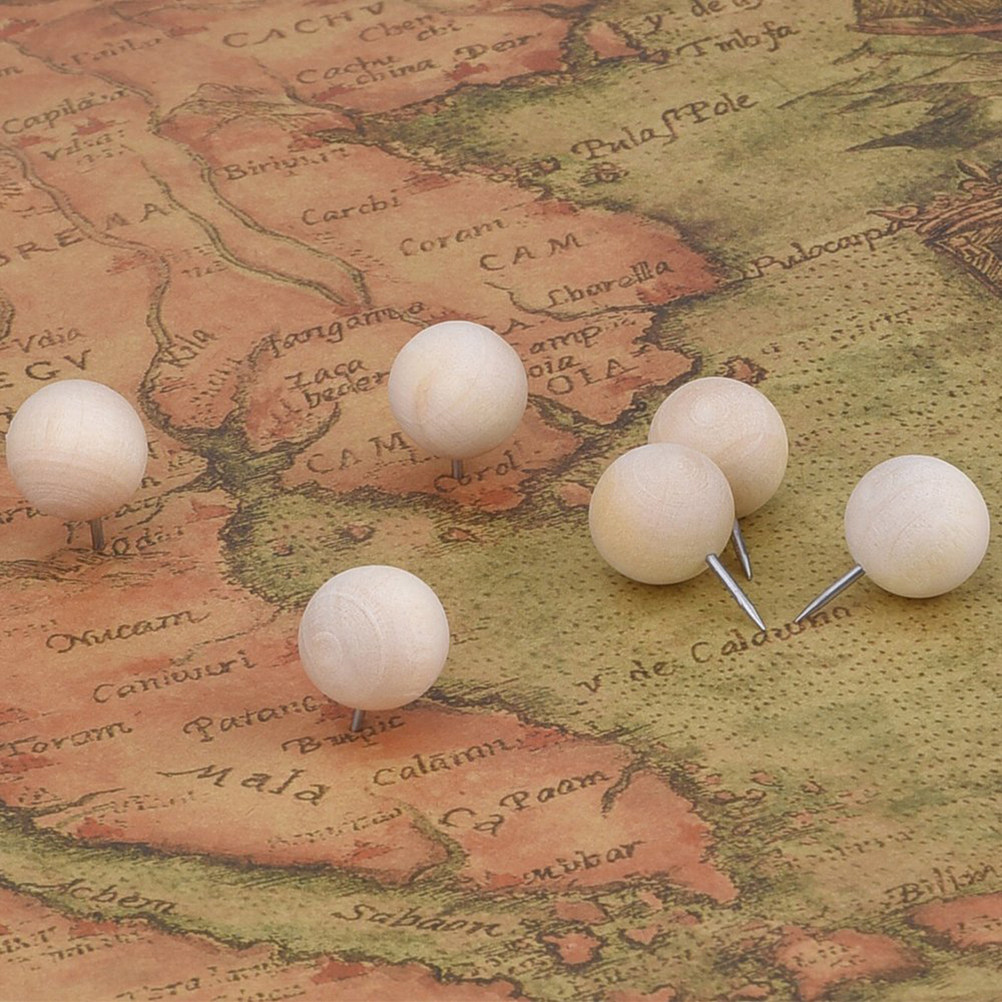 200Pcs Premium Wood Pushpins E - Exhibition Of Art And Craft recensie en prijs