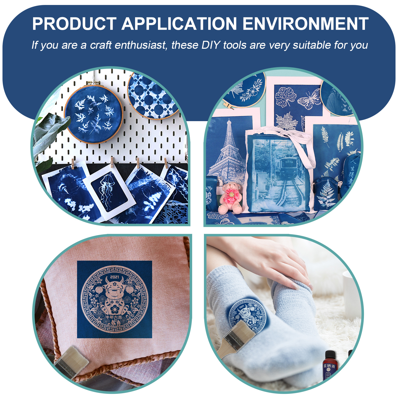 1 set 1 Set Material Kit Cyano - Art Craft Project recensie en prijs