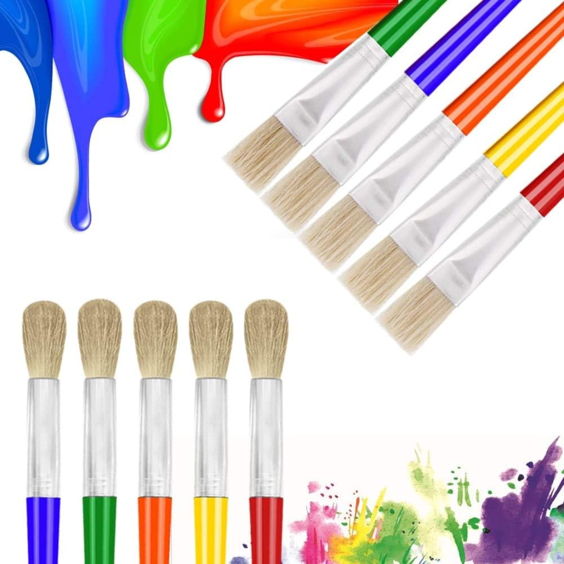 This 10-piece set of kids pain - Art Craft Activities For Preschoolers recensie en prijs