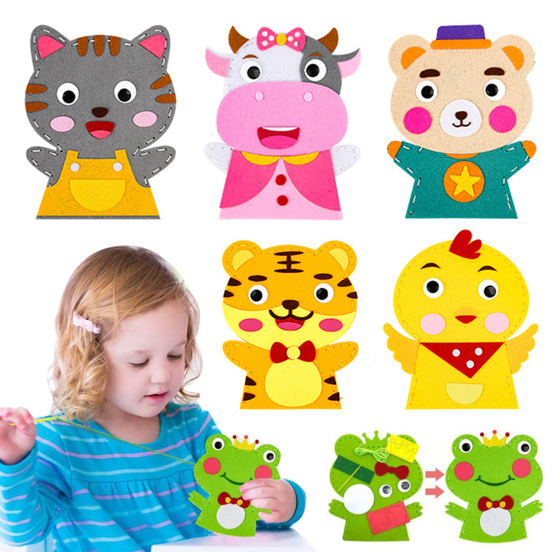 Cute Cartoon Animal Hand Puppe - Art And Craft Nature recensie en prijs
