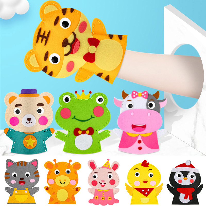 Cute Cartoon Animal Hand Puppe - Art And Craft Nature recensie en prijs