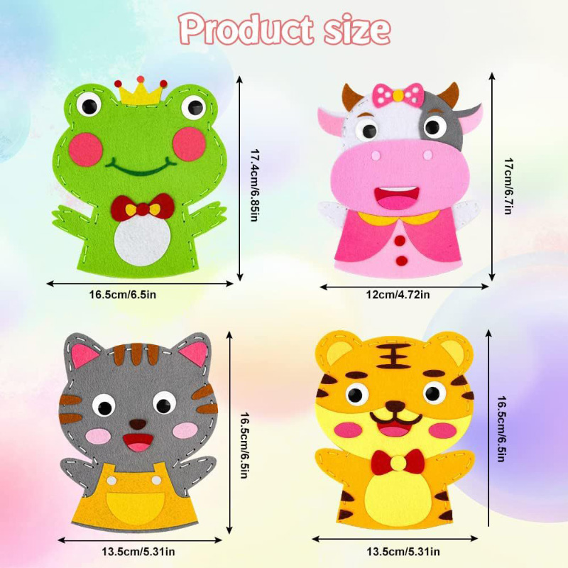 Cute Cartoon Animal Hand Puppe - Art And Craft Nature recensie en prijs