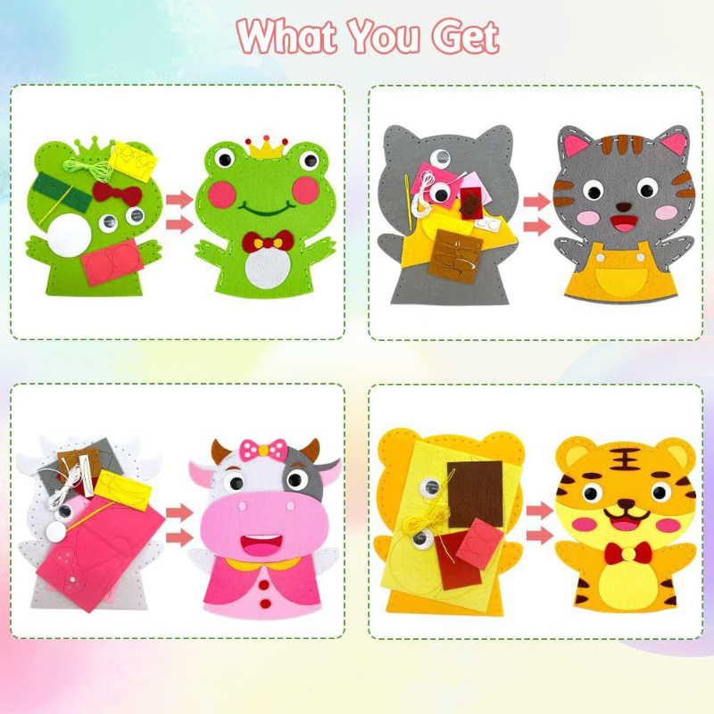 Cute Cartoon Animal Hand Puppe - Art And Craft Nature recensie en prijs