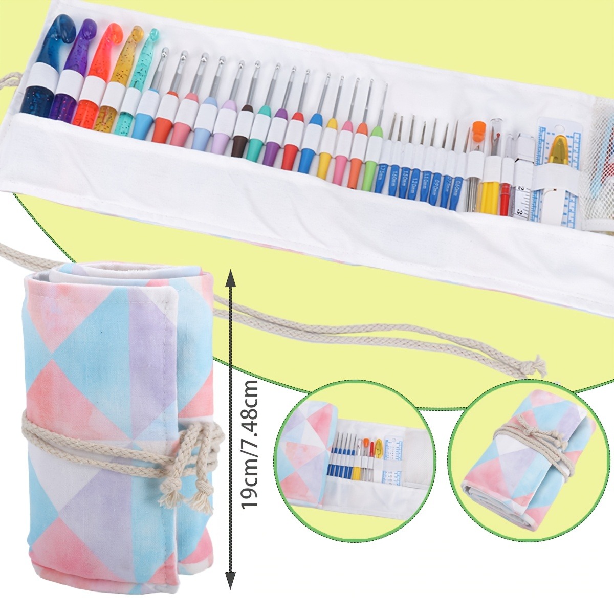 118pcs Crochet Hooks Sets, Erg - Crochet Hook Set recensie en prijs
