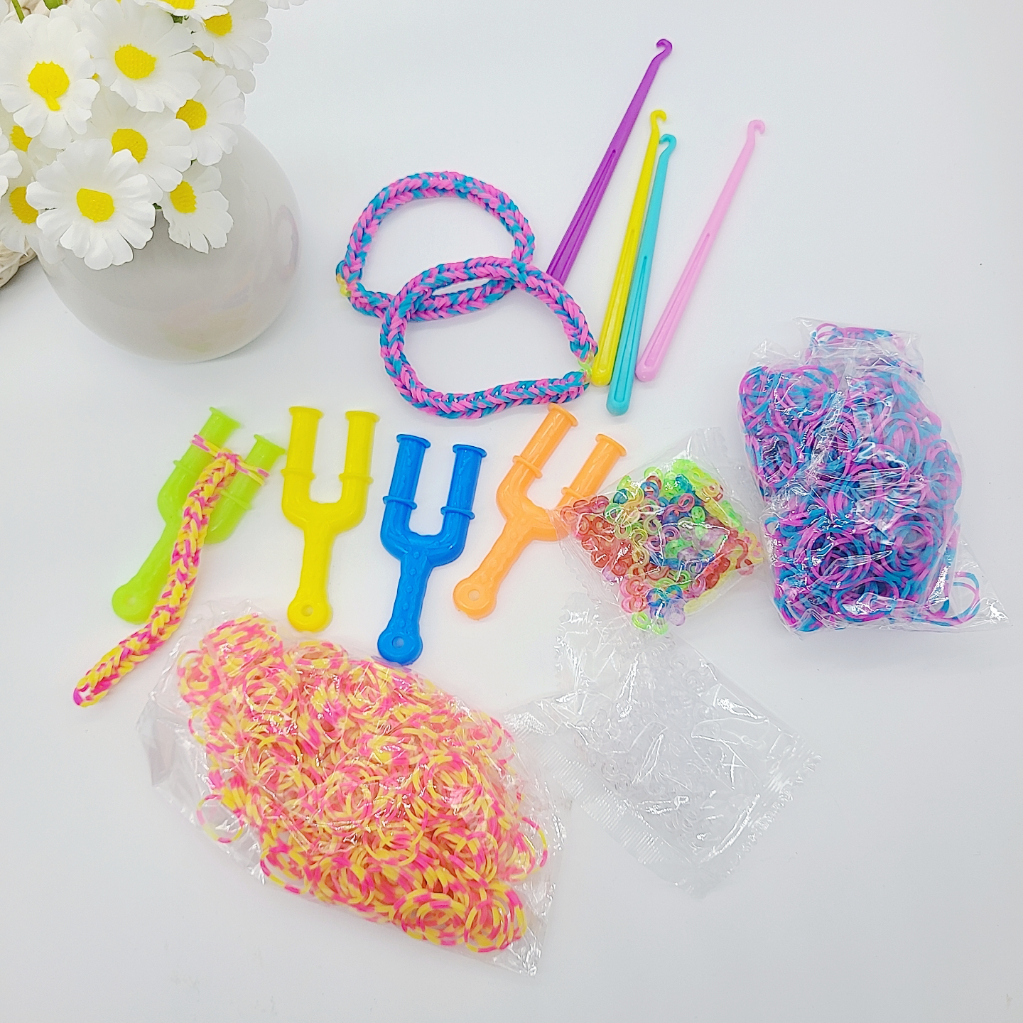 Friendship Bracelet Set, Inclu - Crochet Hook Set recensie en prijs