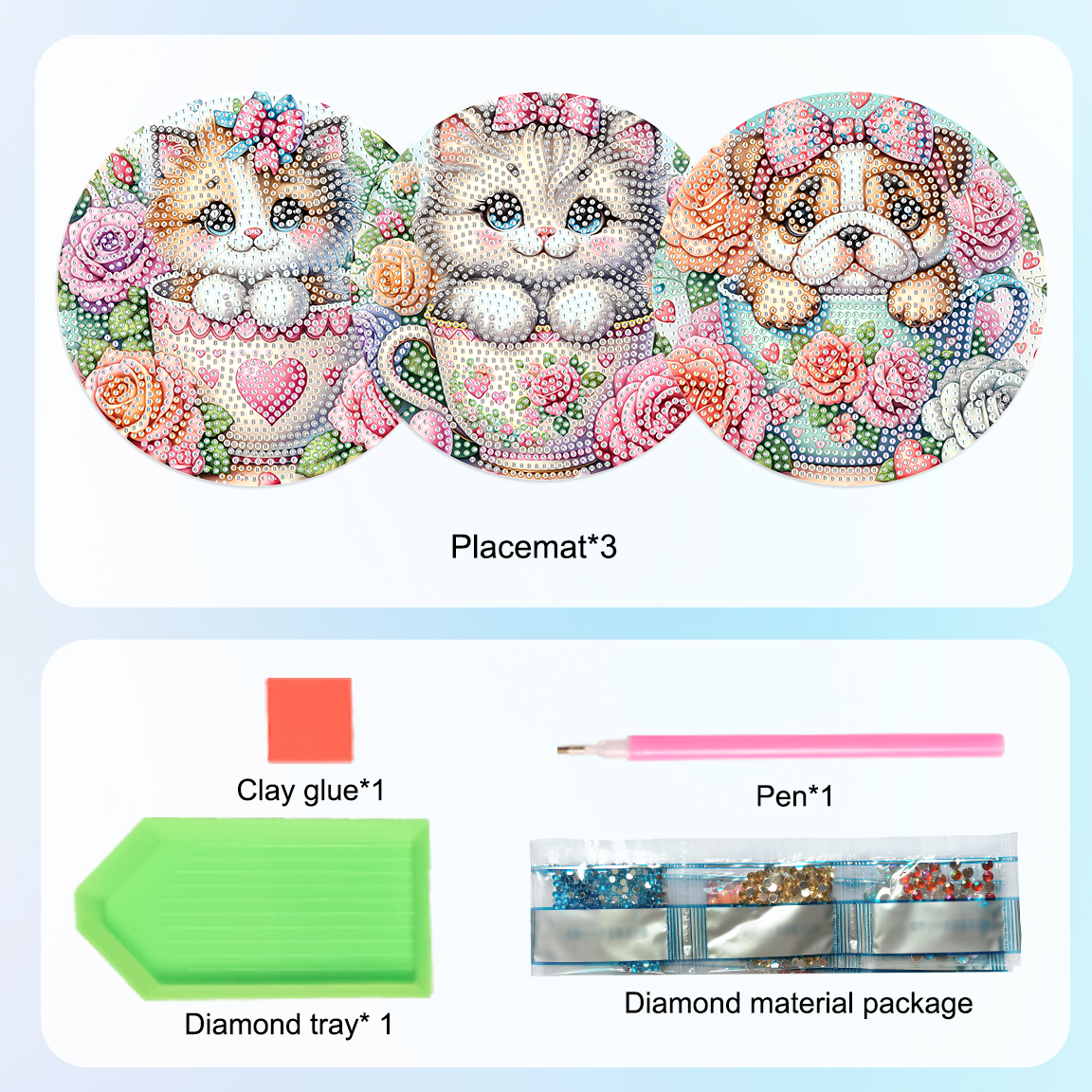 3Pcs Diamond Art Painting Plac - Art Craft Furniture recensie en prijs
