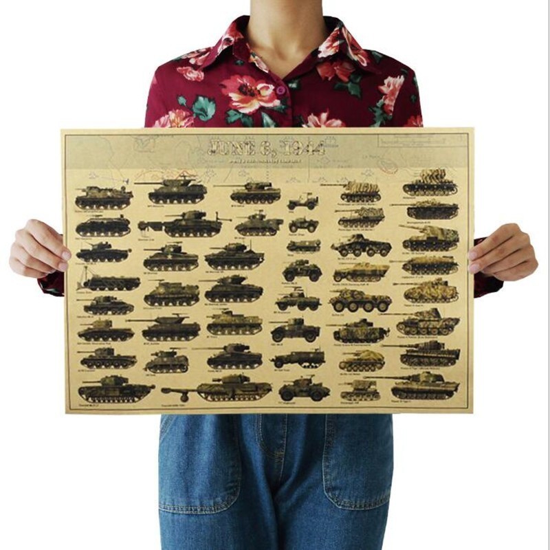 51x35cm Vintage World War II T - Art Craft Furniture recensie en prijs