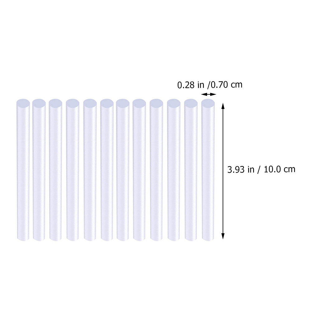 100Pcs Hot Glue Sticks 7Mm Cle - Art Craft Paper recensie en prijs