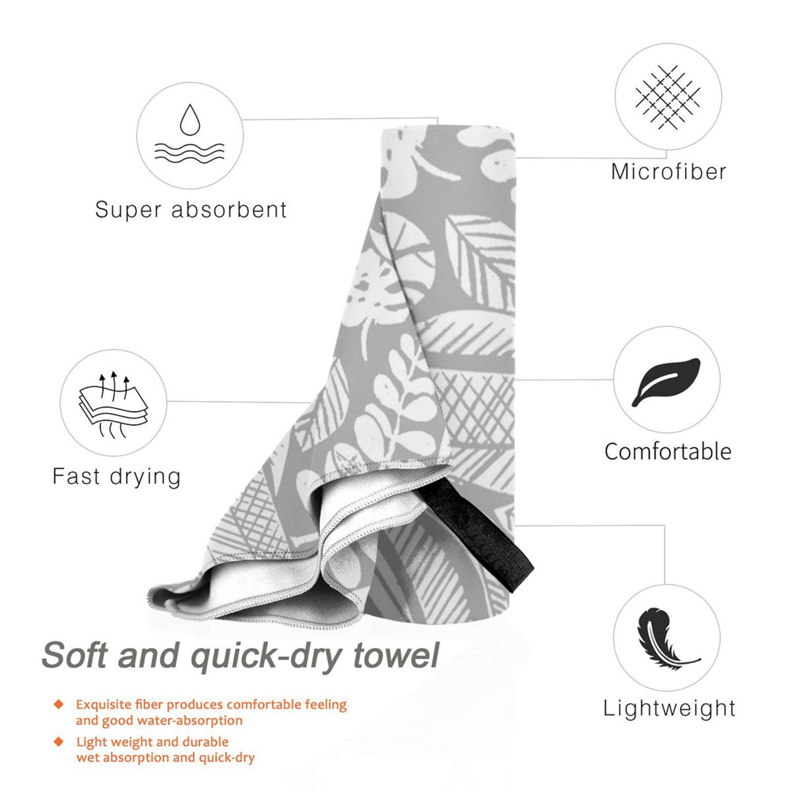 Modern Nature Custom Towel Bat - Lino Printing Block recensie en prijs