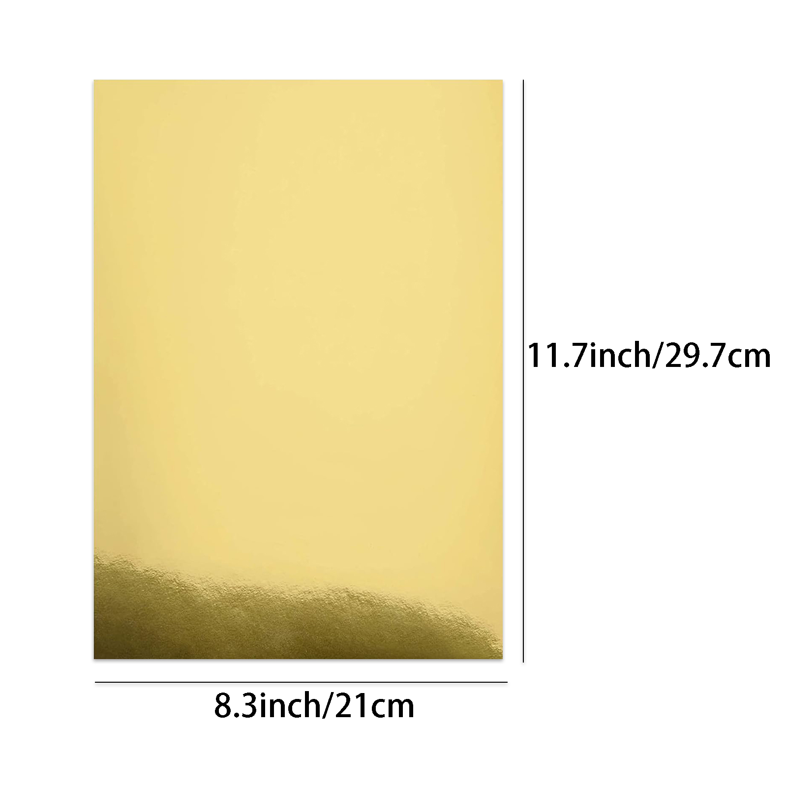 10 Sheets A4 Size Metallic Gol - Art Craft Paper recensie en prijs
