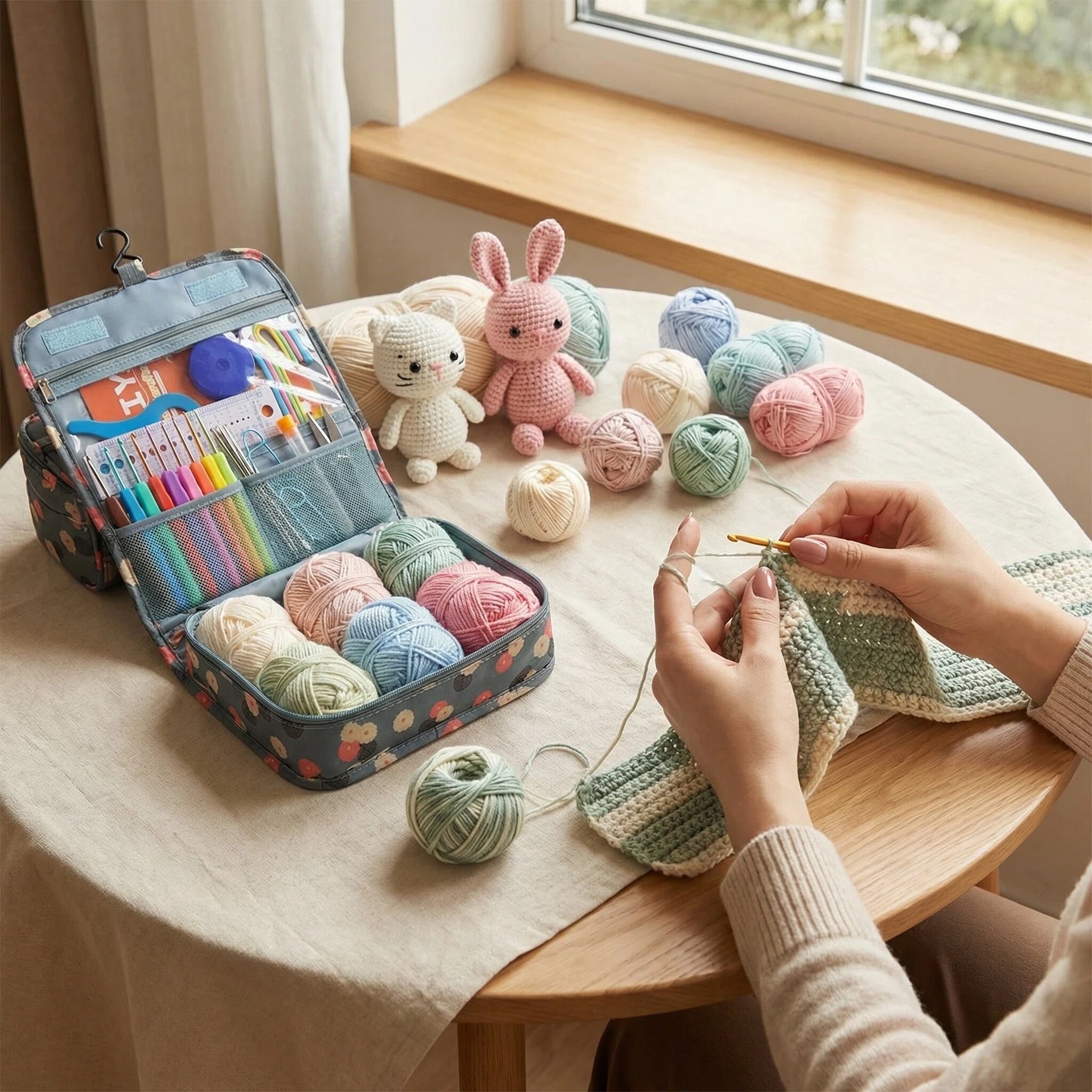 Knitting Crochet Hook Set Home - Crochet Hook Set recensie en prijs