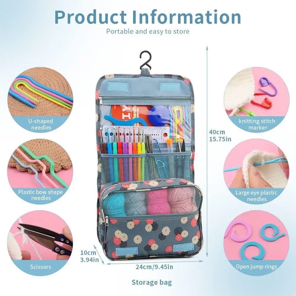 Knitting Crochet Hook Set Home - Crochet Hook Set recensie en prijs