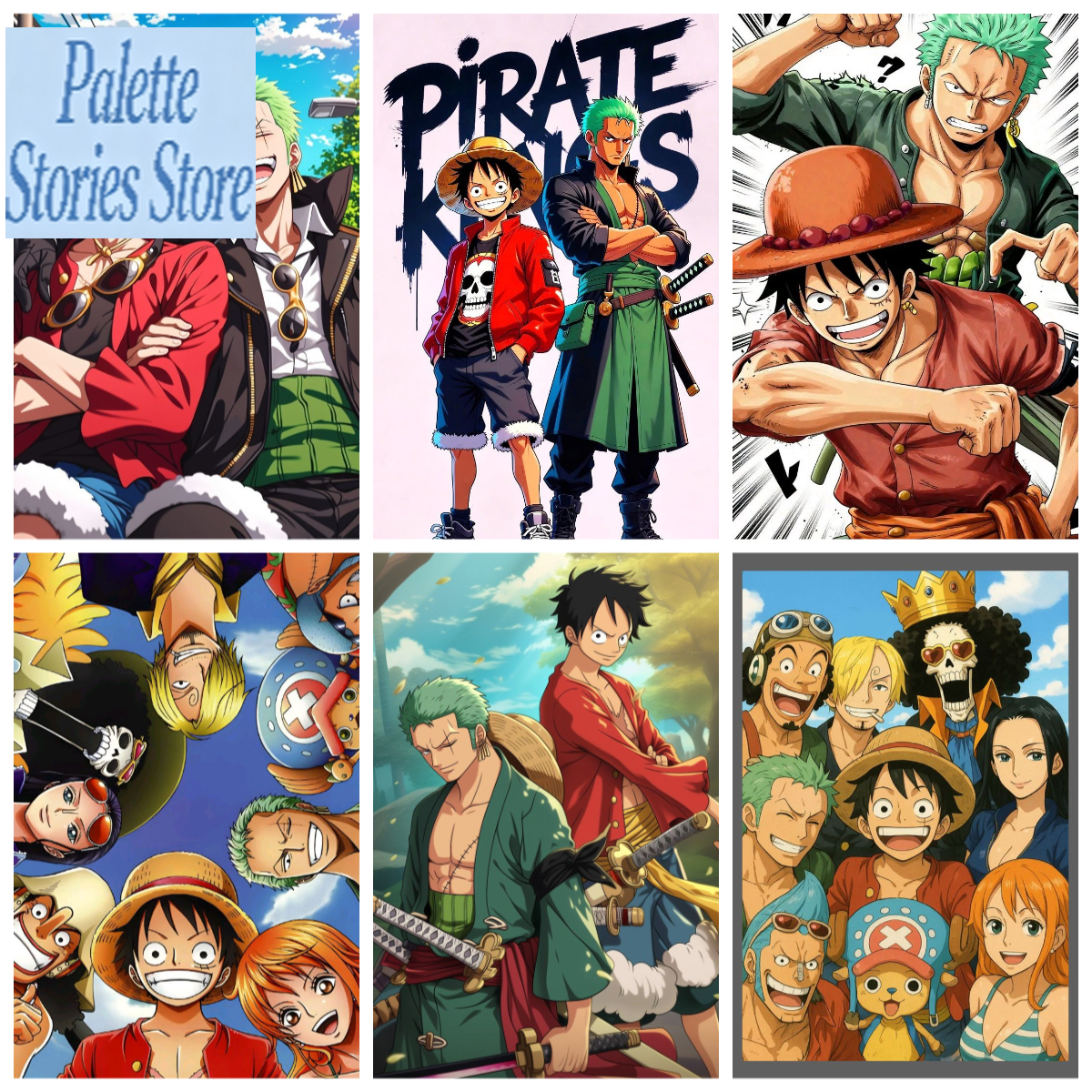 One Piece Luffy Paint by Numbe - Art And Craft Numbers recensie en prijs