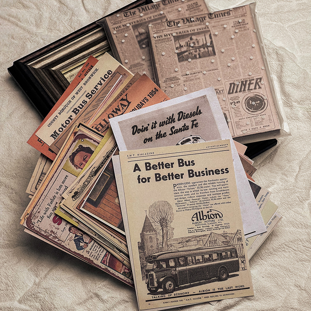 118Pcs Vintage Old Newspaper C - Art Craft Journal recensie en prijs