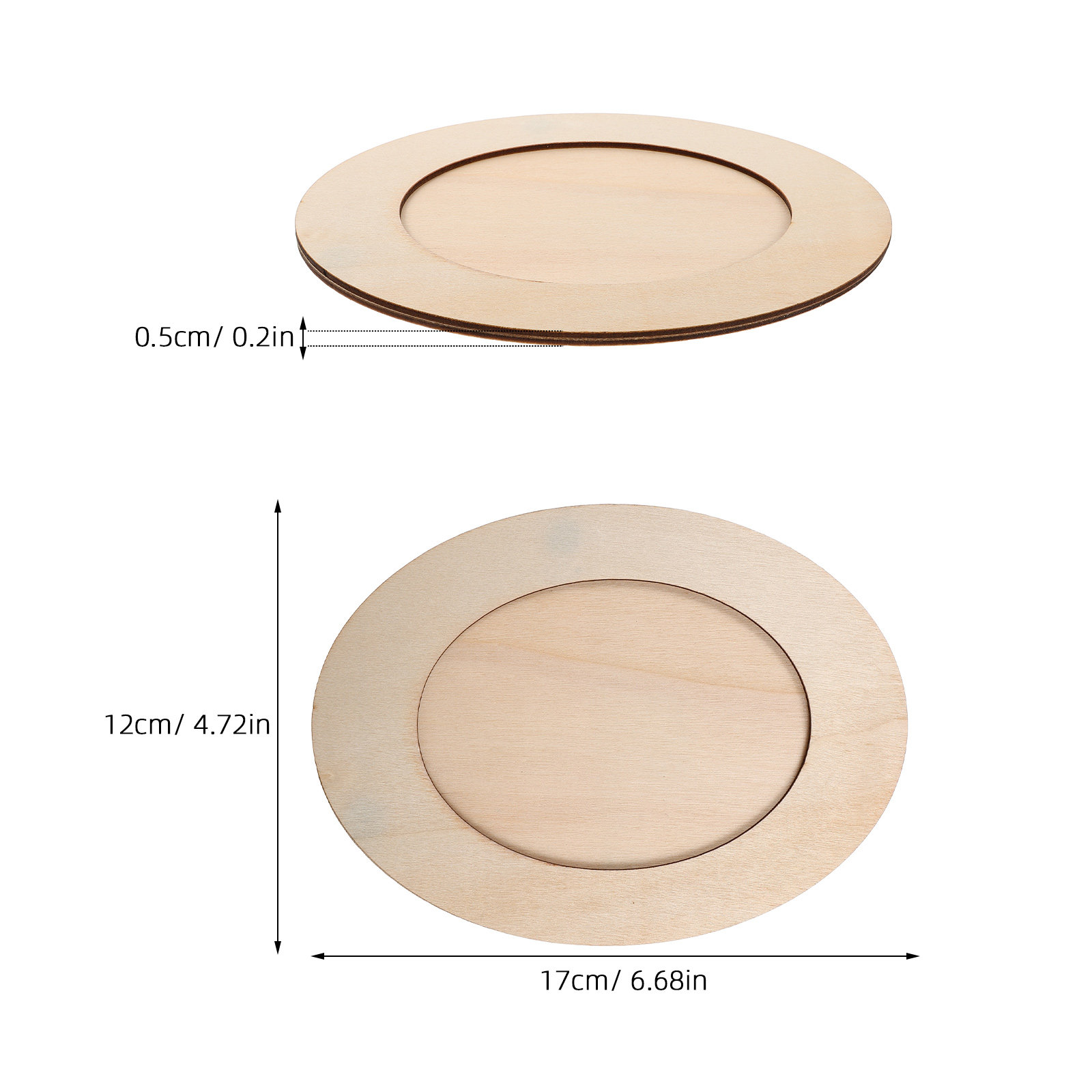 DIY Unfinished Wooden Oval Pho - Art Craft Activities For Preschoolers recensie en prijs