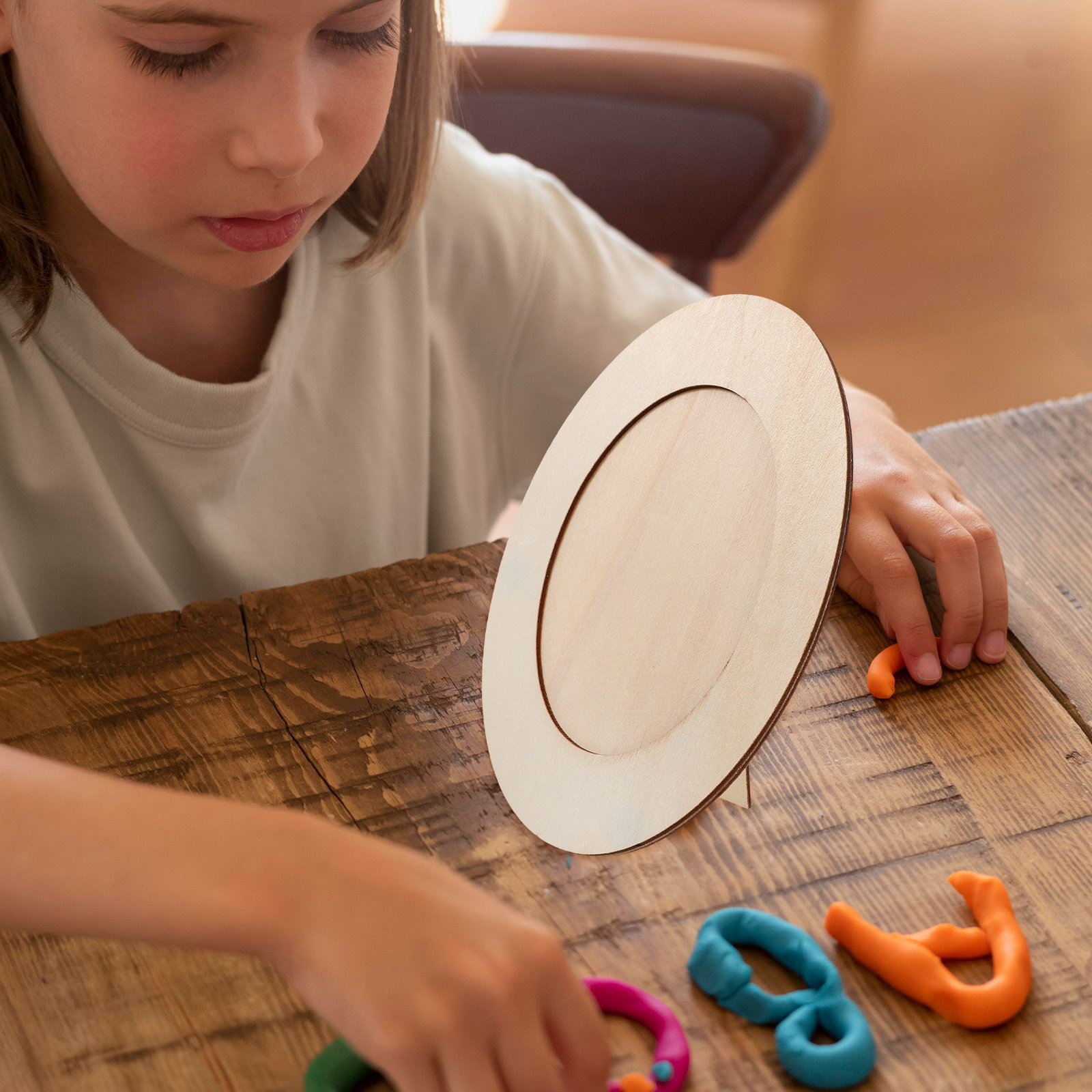 DIY Unfinished Wooden Oval Pho - Art Craft Activities For Preschoolers recensie en prijs