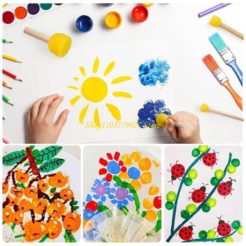 C4DF Paint Sponges Round Spong - Art Craft Description recensie en prijs