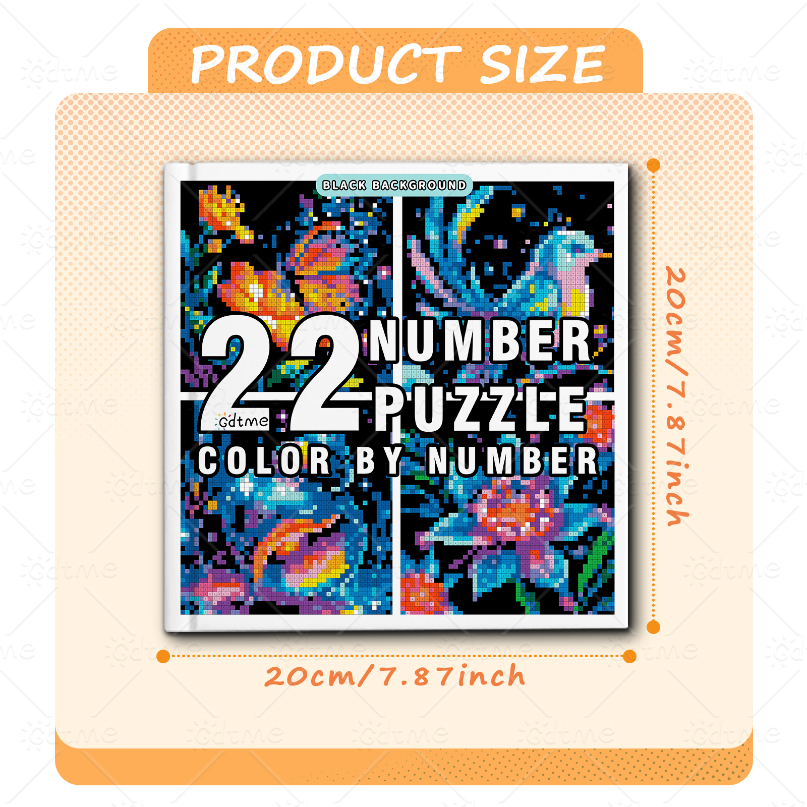 1pc NUMBER PUZZLE COLOR BY NUM - Art And Craft Numbers recensie en prijs
