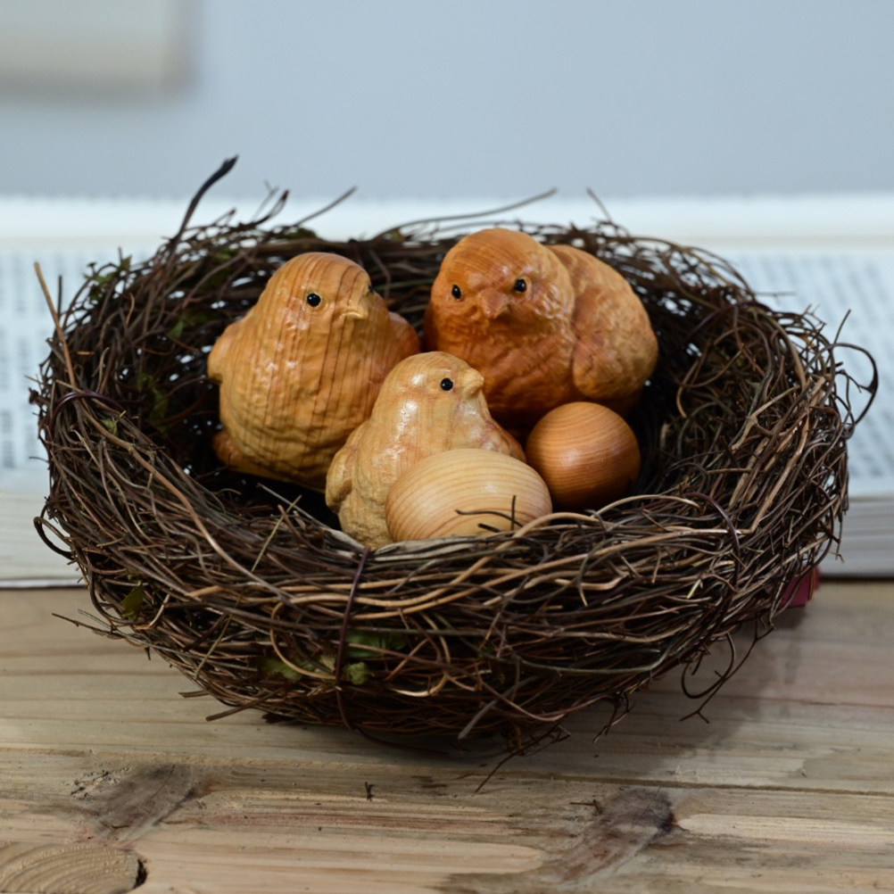 1Set Small Chick Sculpture Nat - Art Craft Room Ideas recensie en prijs