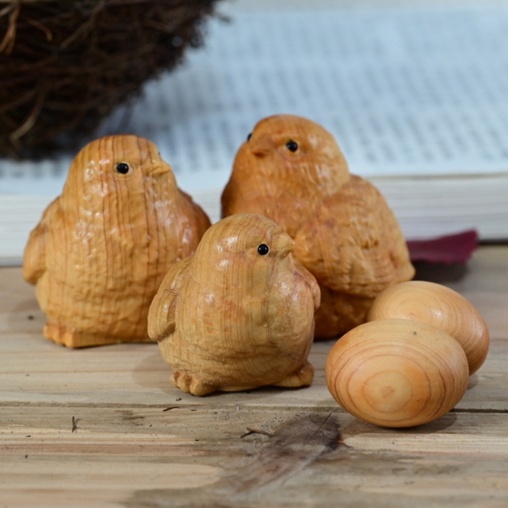 1Set Small Chick Sculpture Nat - Art Craft Room Ideas recensie en prijs