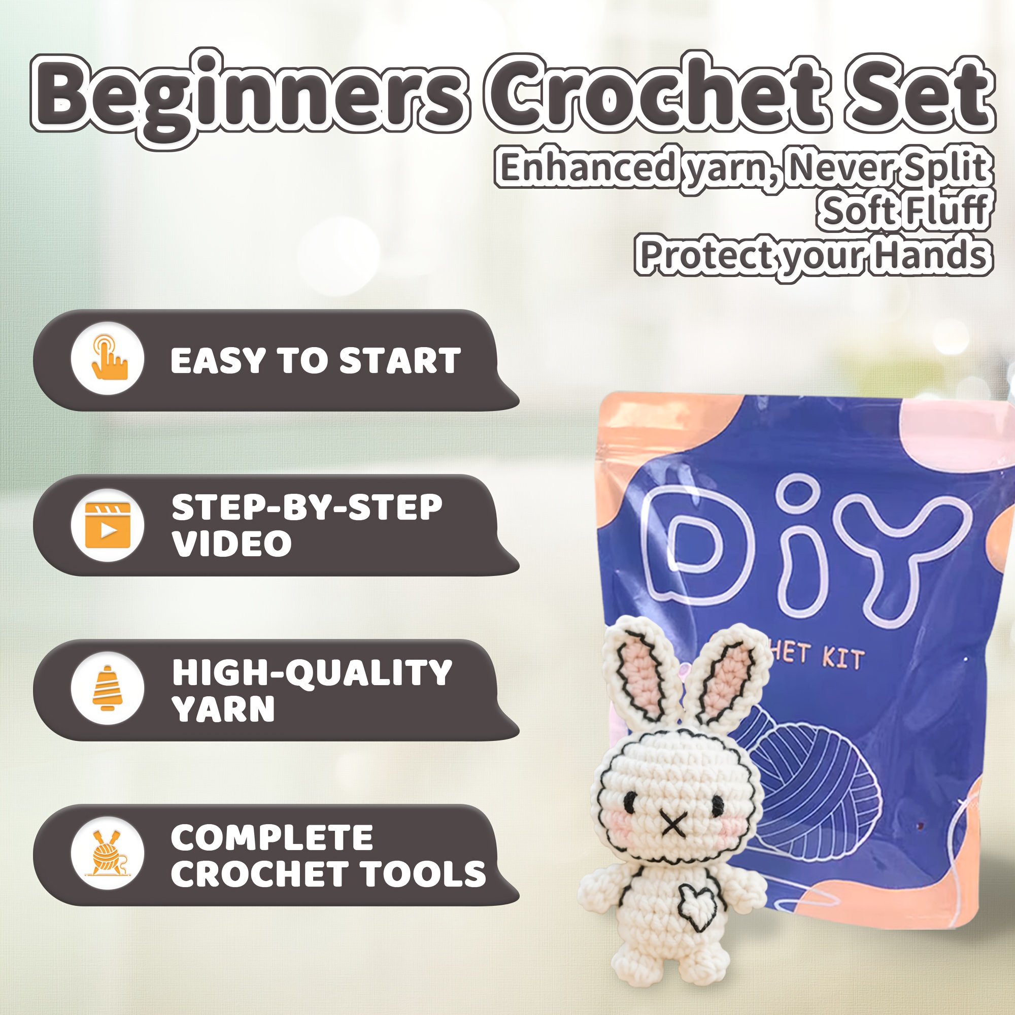 1pc DIY Delightful Animal Croc - Crochet Hook Set recensie en prijs
