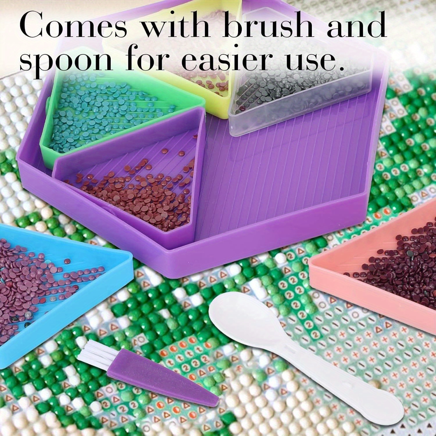 9PCS New Diamond Painting Tray - Diamond Painting Kit recensie en prijs