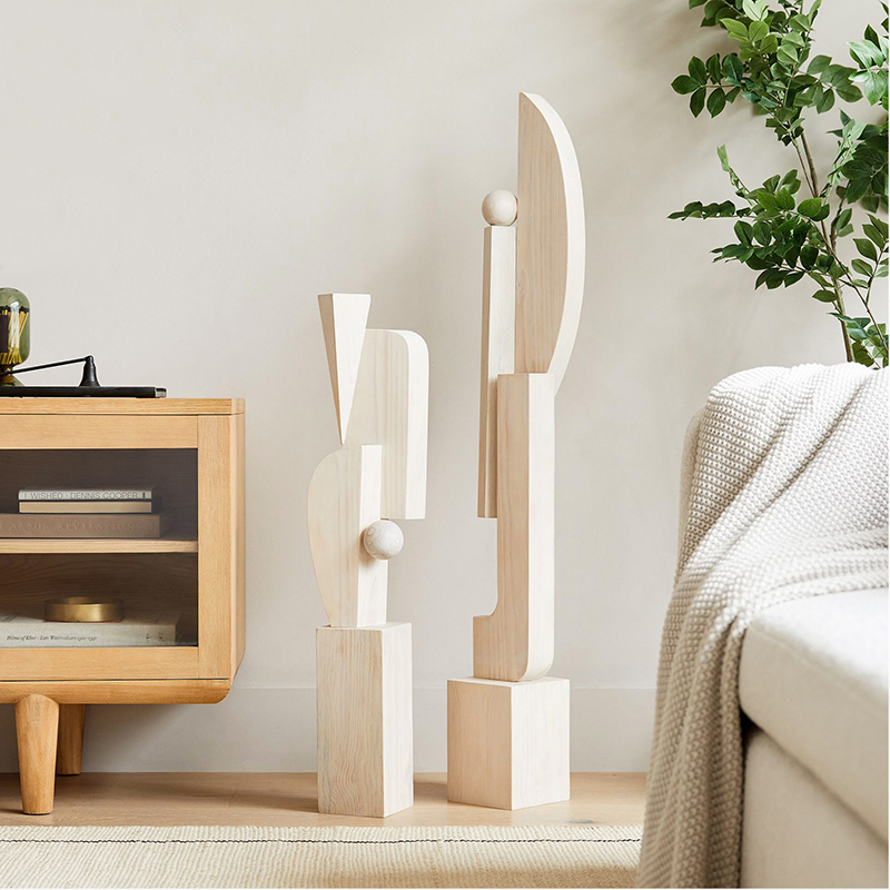 Solid wood abstract geometric  - Exhibition Of Art And Craft recensie en prijs