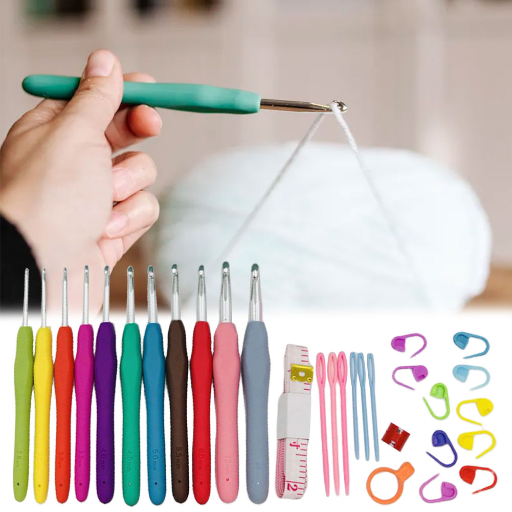Crochet Hooks Set Yarn Knittin - Crochet Hook Set recensie en prijs