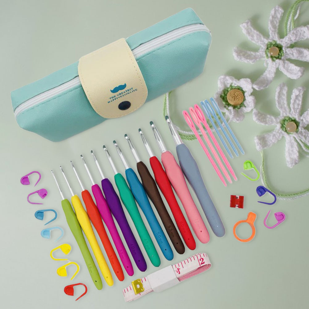 Crochet Hooks Set Yarn Knittin - Crochet Hook Set recensie en prijs