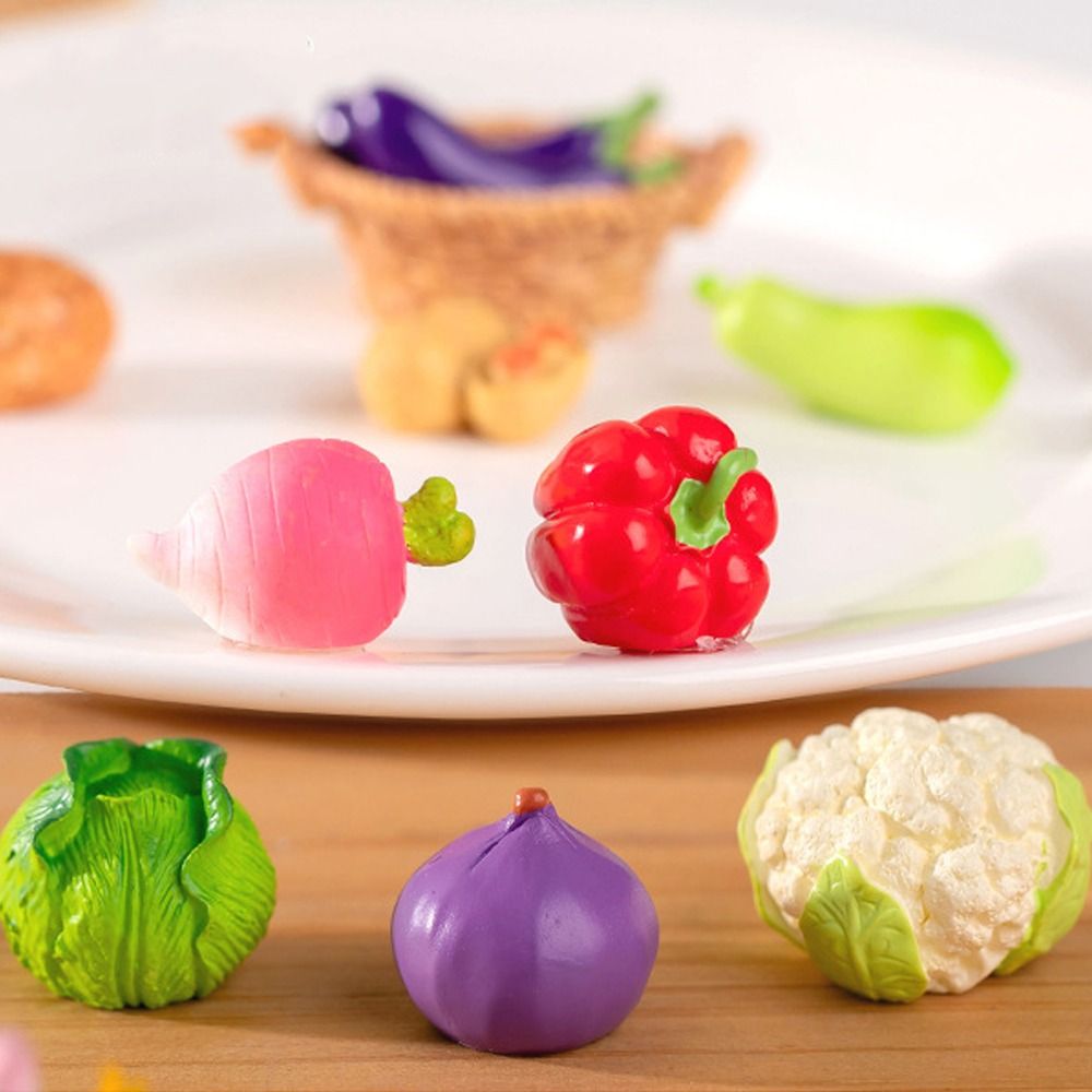 Cute Vegetable Figurines Minia - Art Craft Vegetables recensie en prijs