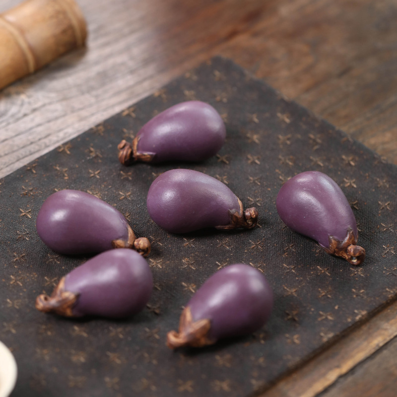 Purple Sand Eggplant Tea Pet H - Art Craft Vegetables recensie en prijs