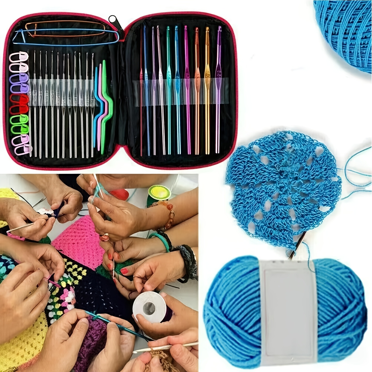 Complete set of metal hook kni - Crochet Hook Set recensie en prijs