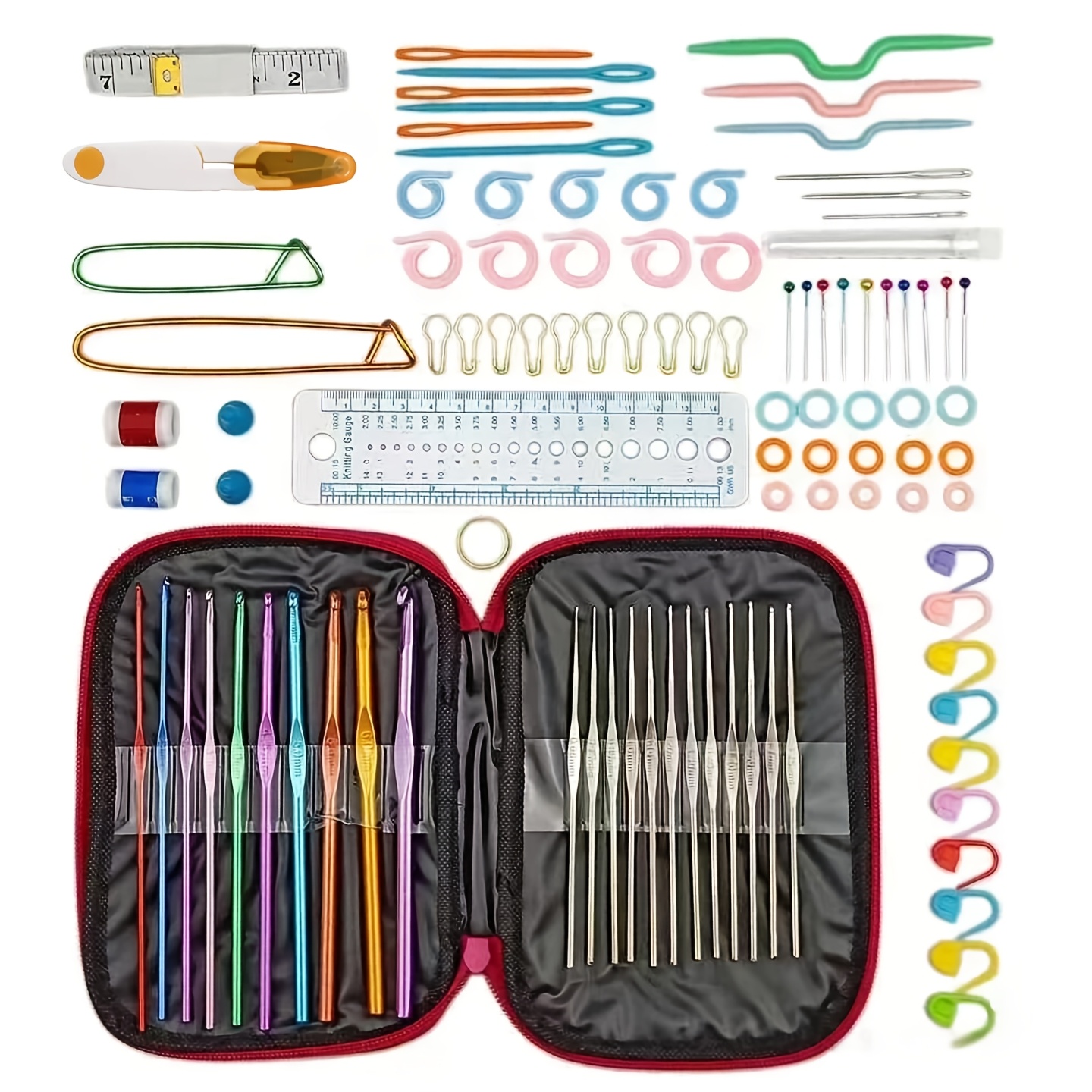 Complete set of metal hook kni - Crochet Hook Set recensie en prijs