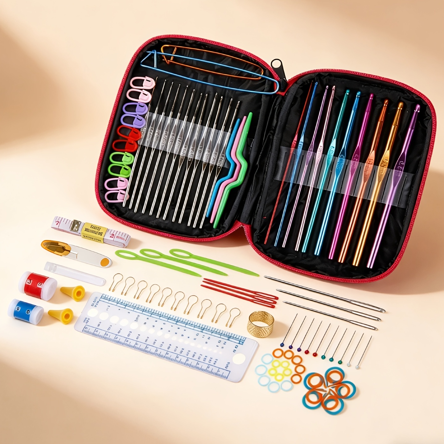 Complete set of metal hook kni - Crochet Hook Set recensie en prijs