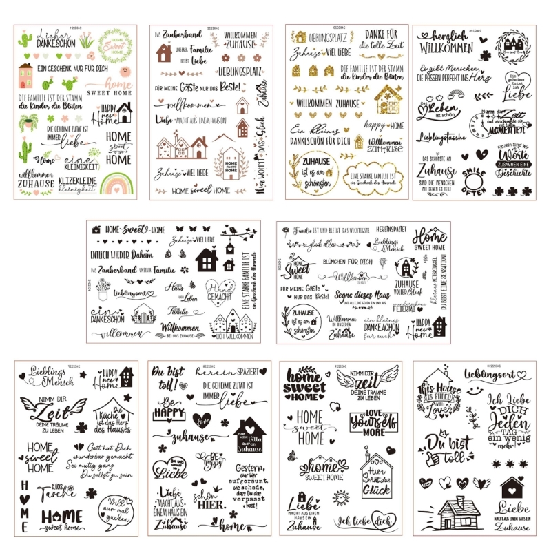 German Rub On Sticker Water Tr - Art Craft Furniture recensie en prijs