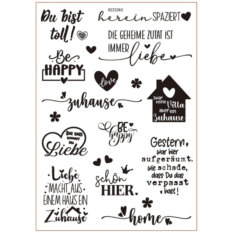 German Rub On Sticker Water Tr - Art Craft Furniture recensie en prijs