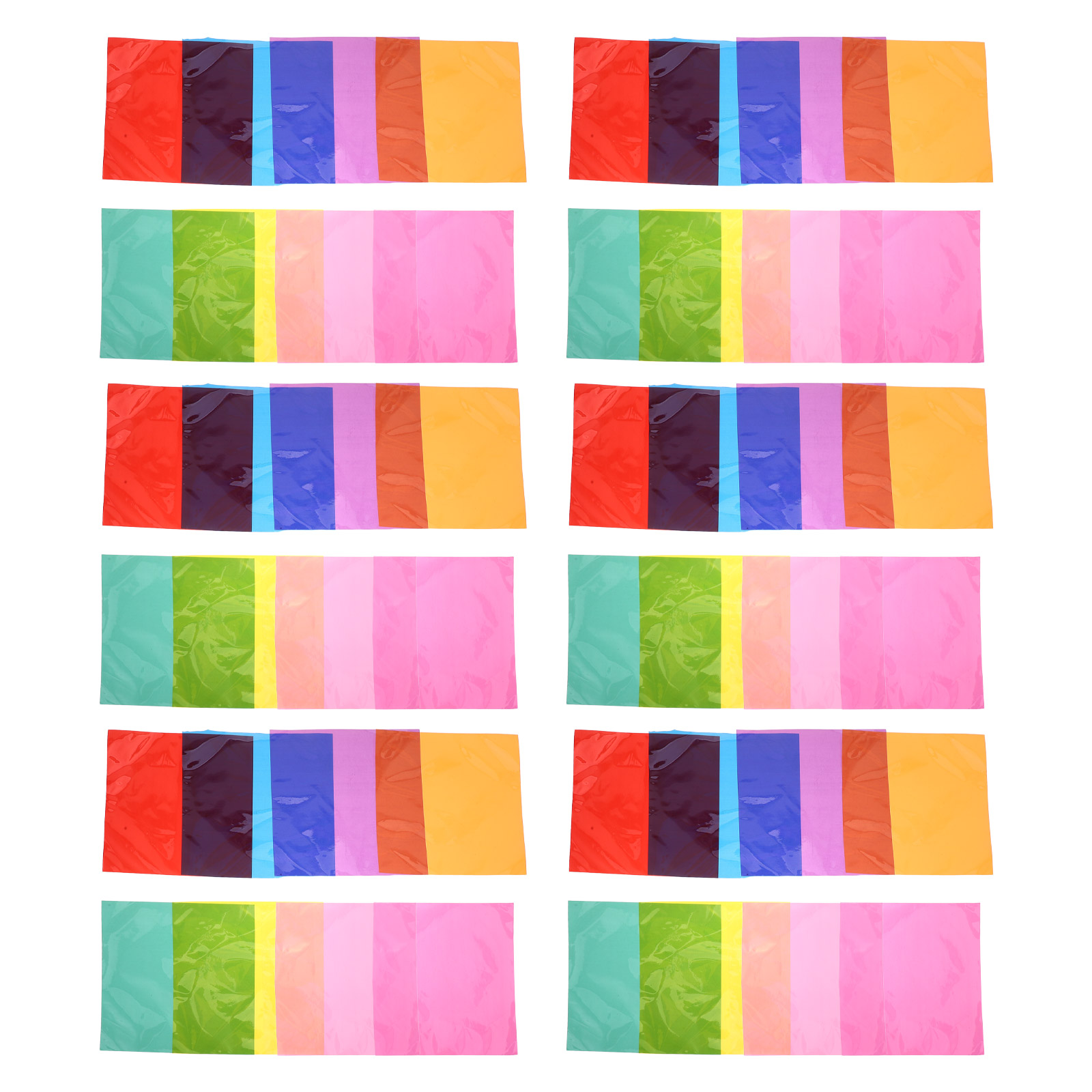 90Pcs Multi Colored Cellophane - Art Craft Paper recensie en prijs