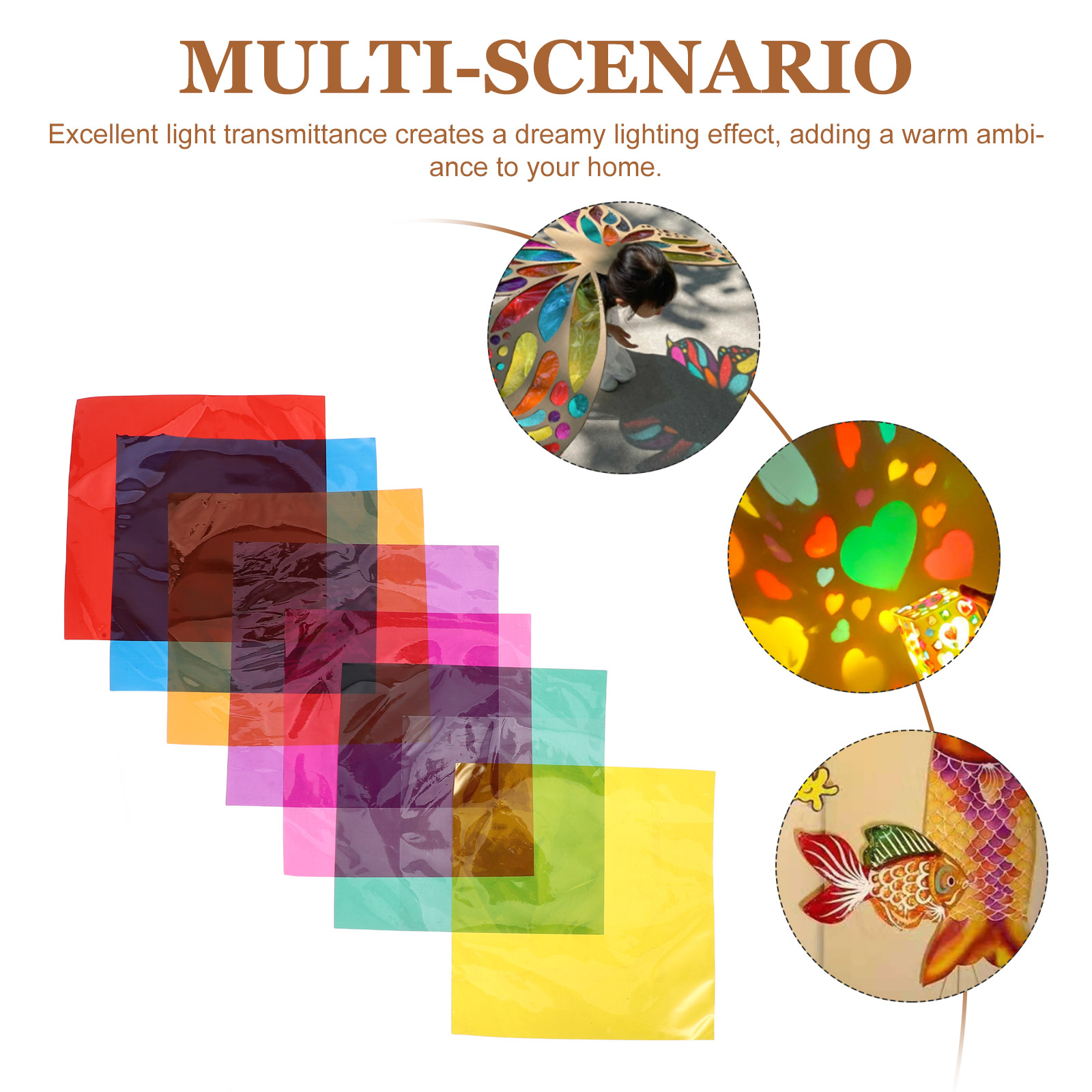 90Pcs Multi Colored Cellophane - Art Craft Paper recensie en prijs