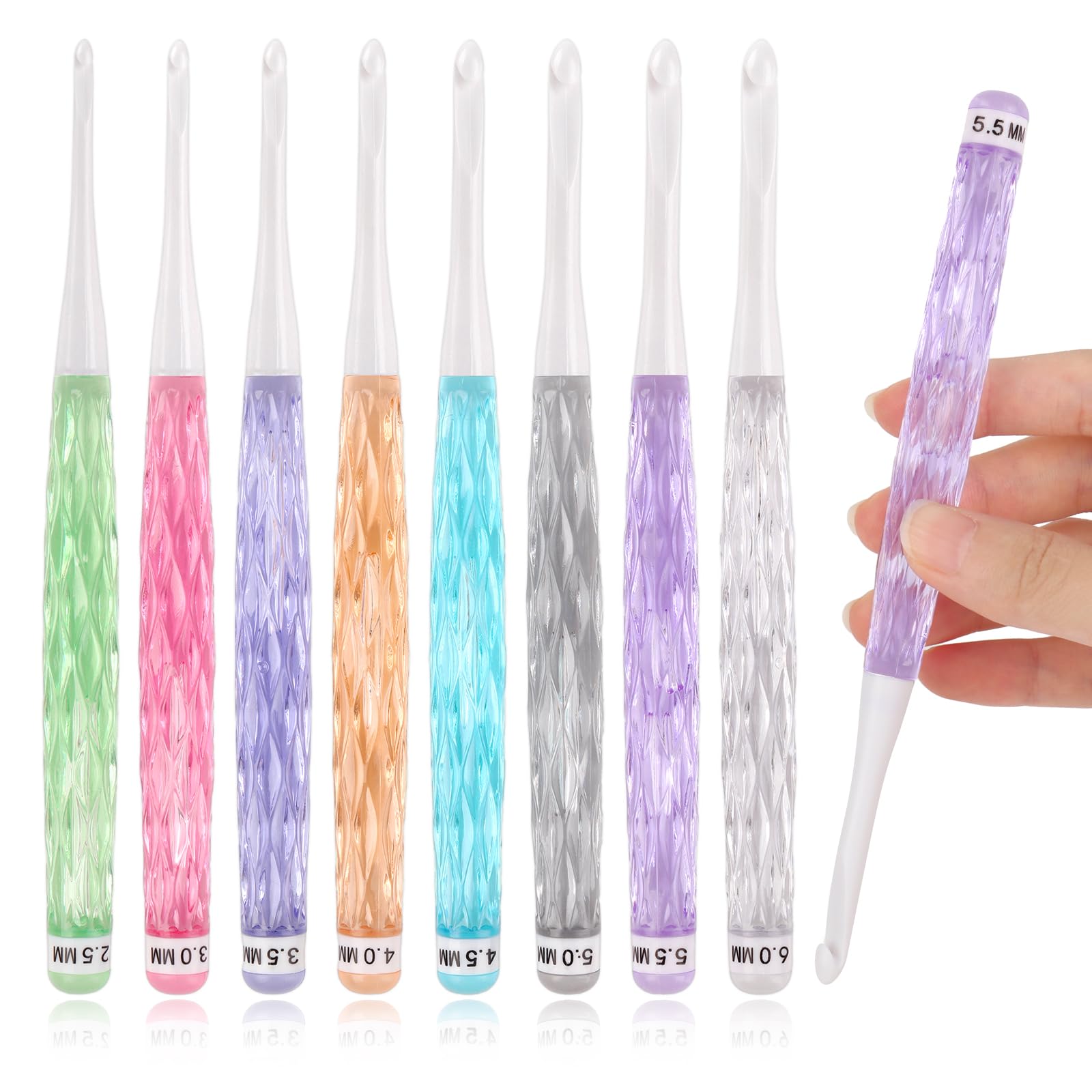 8Pcs/set Color Crochet Hook Ki - Crochet Hook Set recensie en prijs