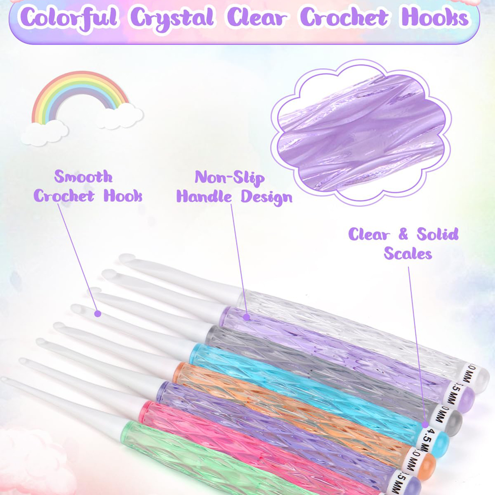 8Pcs/set Color Crochet Hook Ki - Crochet Hook Set recensie en prijs