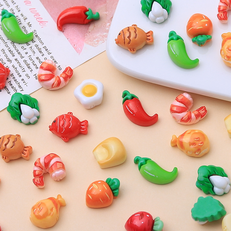 10pcs/lot Vegetables 3D Flatba - Art Craft Vegetables recensie en prijs