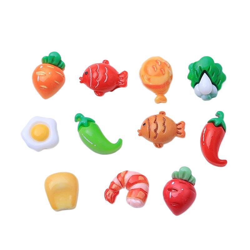 10pcs/lot Vegetables 3D Flatba - Art Craft Vegetables recensie en prijs
